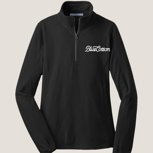 Sample image of L224 Port Authority Ladies Microfleece 1/2-Zip Pullover
