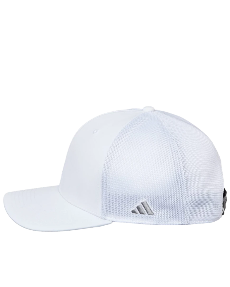 Image of a model wearing a A627S Adidas Sustainable Trucker Cap