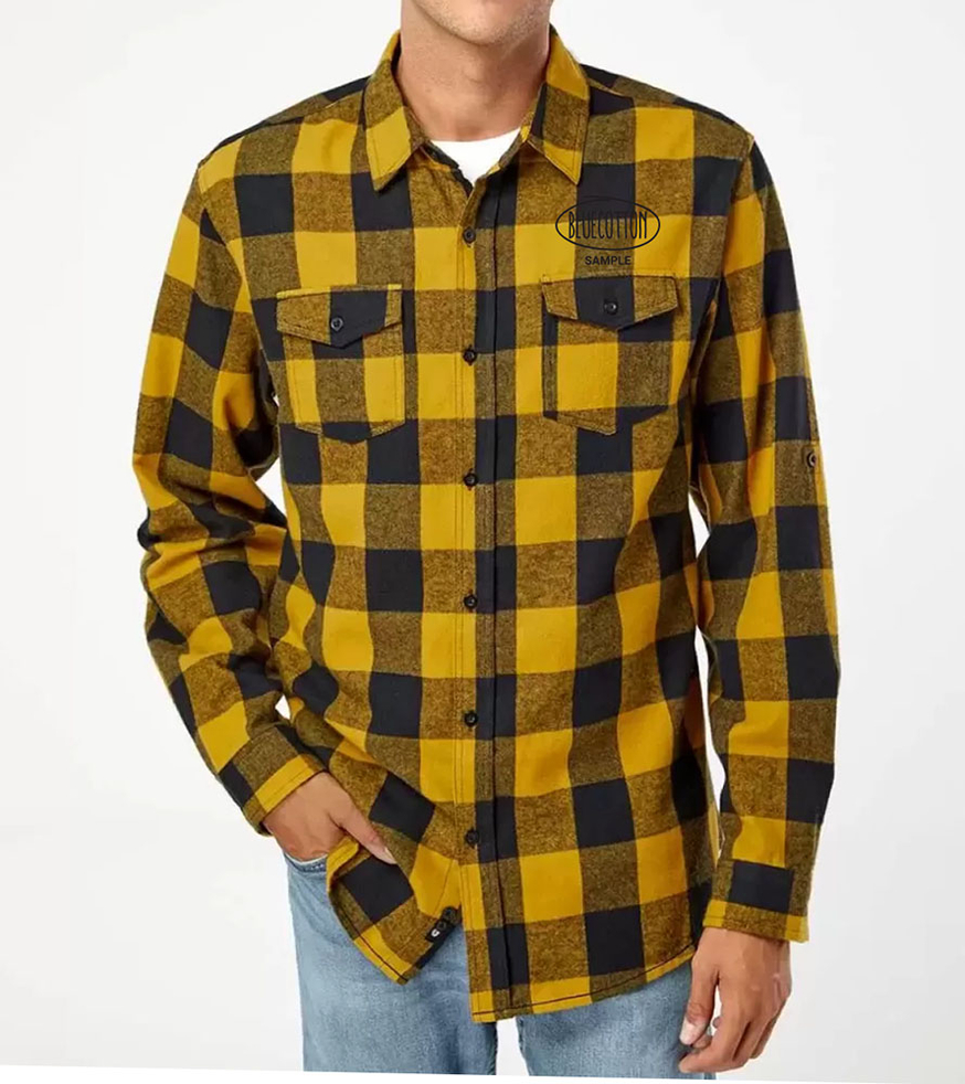 Image of 8210 Burnside Yarn-Dyed Long Sleeve Flannel Shirt
