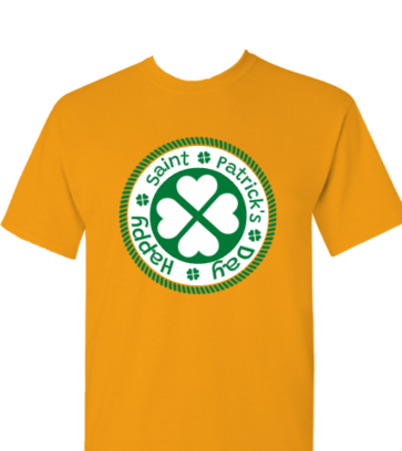 Happy Saint Patrick's day design idea