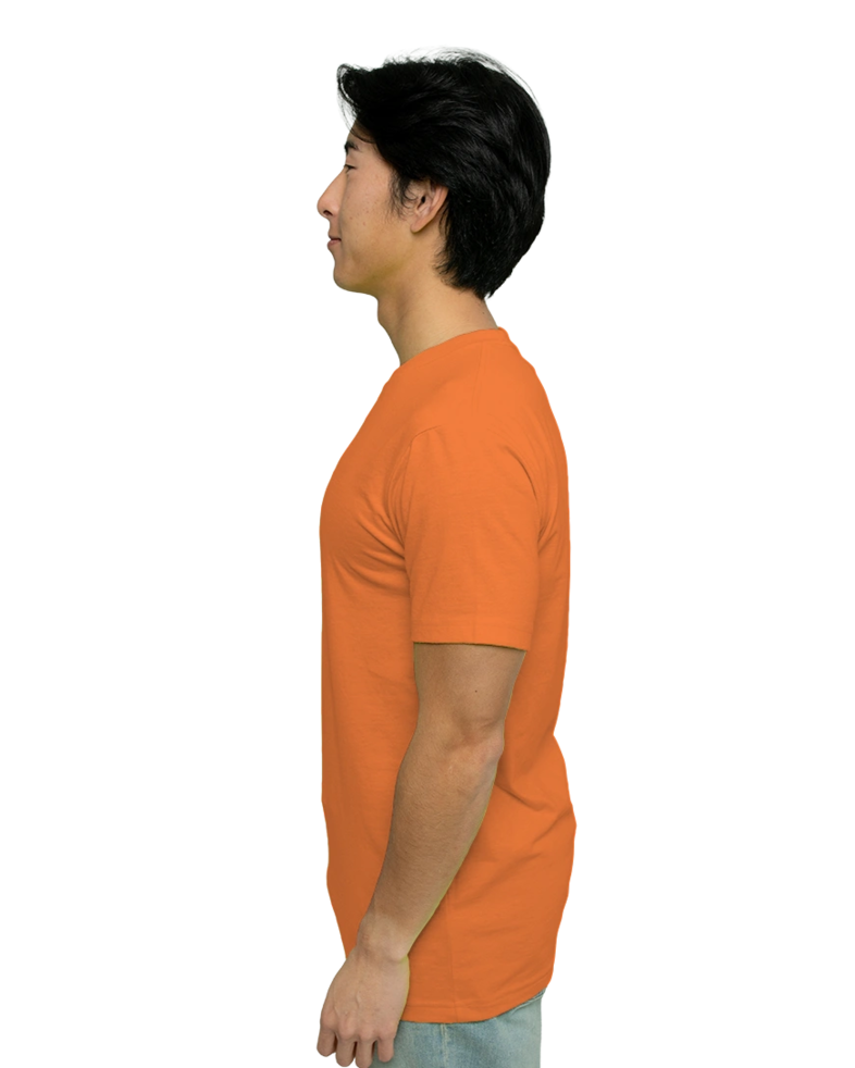 Image of a model wearing a 5050F AS Colour Block Safety Tee