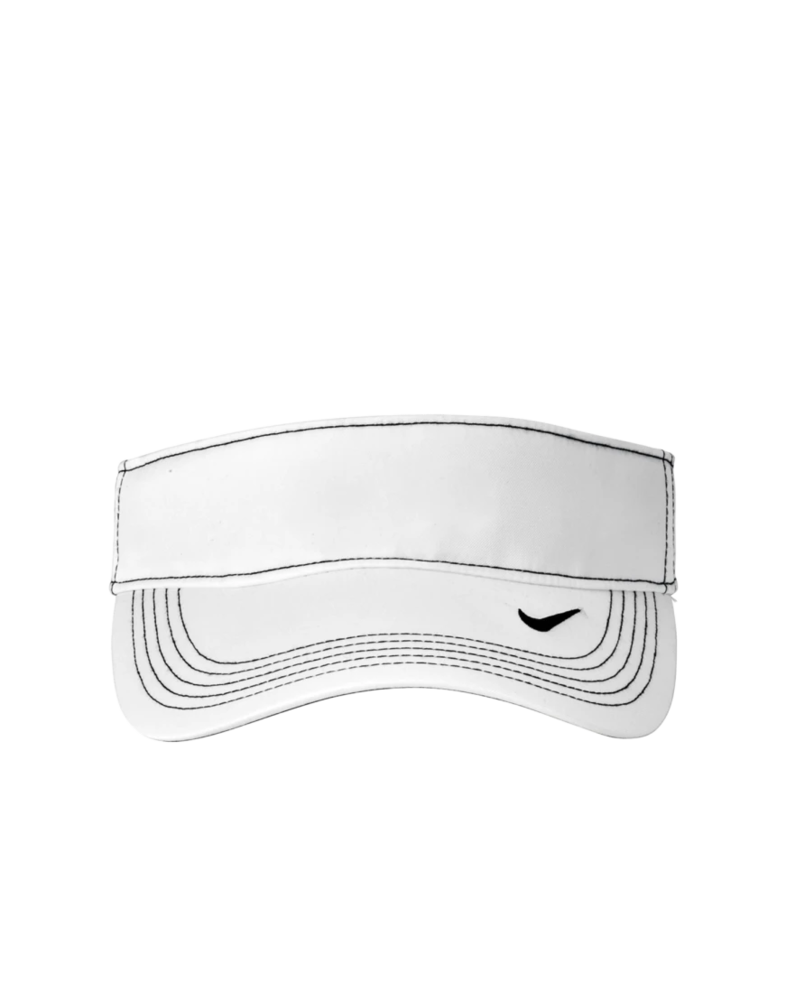 Image of a model wearing a 429466 Nike Gold Dri-FIT Swoosh Visor