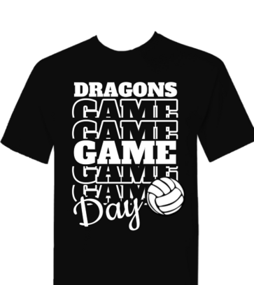 Volleyball Game Day design idea