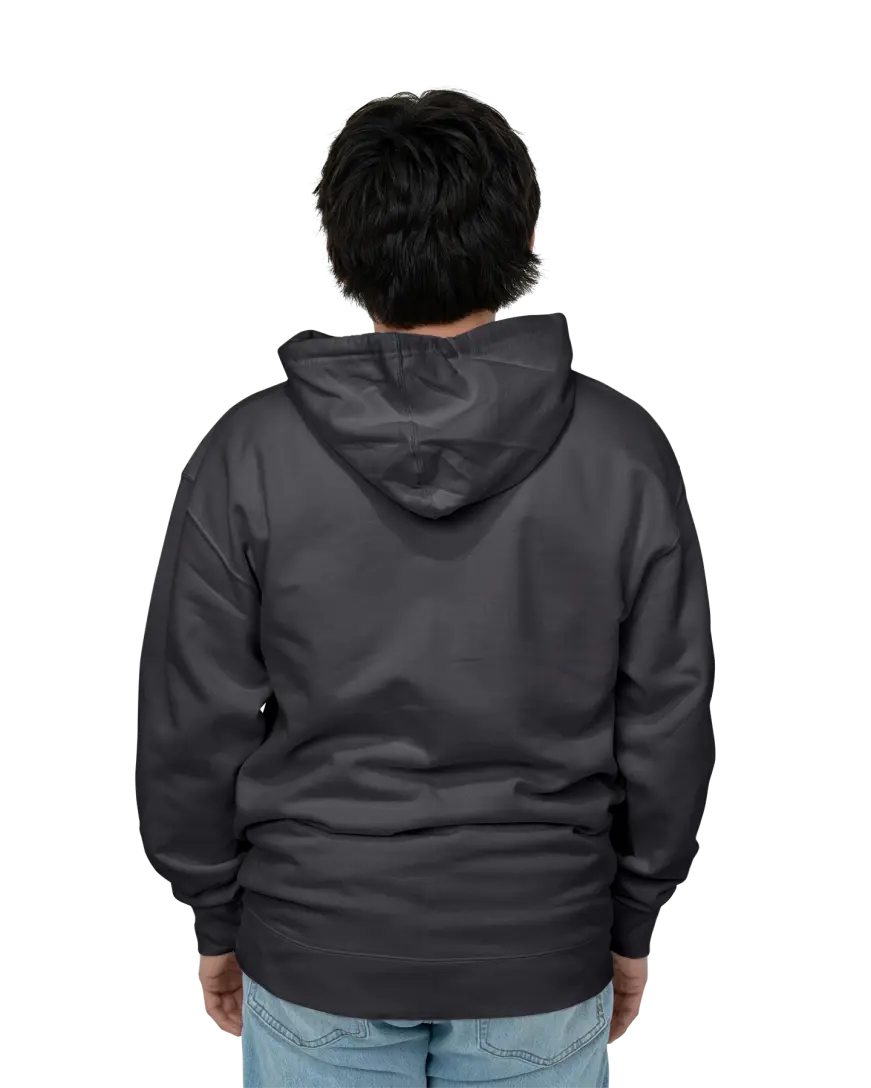 冷え対策・保温グッズ YOSA CHARCOAL CAPE HOODIE NEW20 Charcoal Zip-Up Hoodie - Girl Scouts of Silver Sage