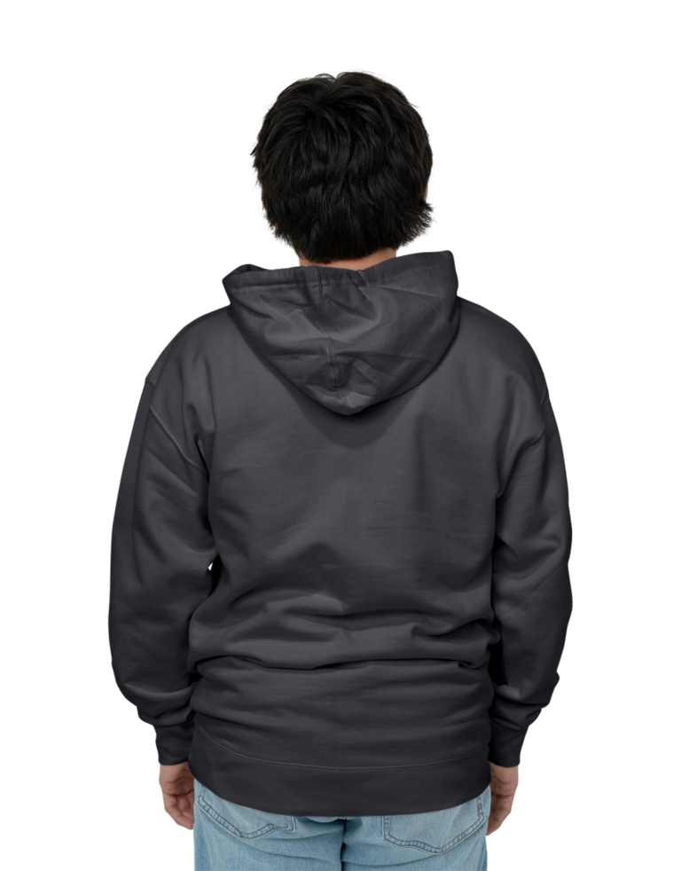 Image of a model wearing a SS4500 Independent Trading Co. Midweight Hooded Sweatshirt