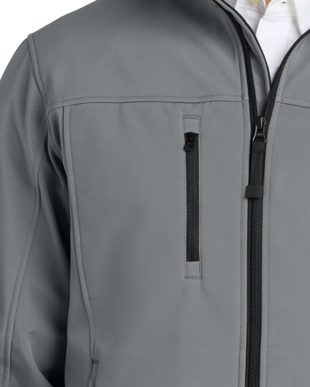 Closeup of a J790 Glacier Soft Shell Jacket