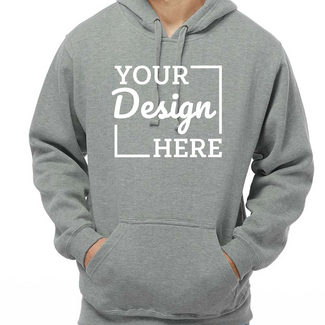 Custom Sweats:  8815 J. America Tailgate Hooded Sweatshirt