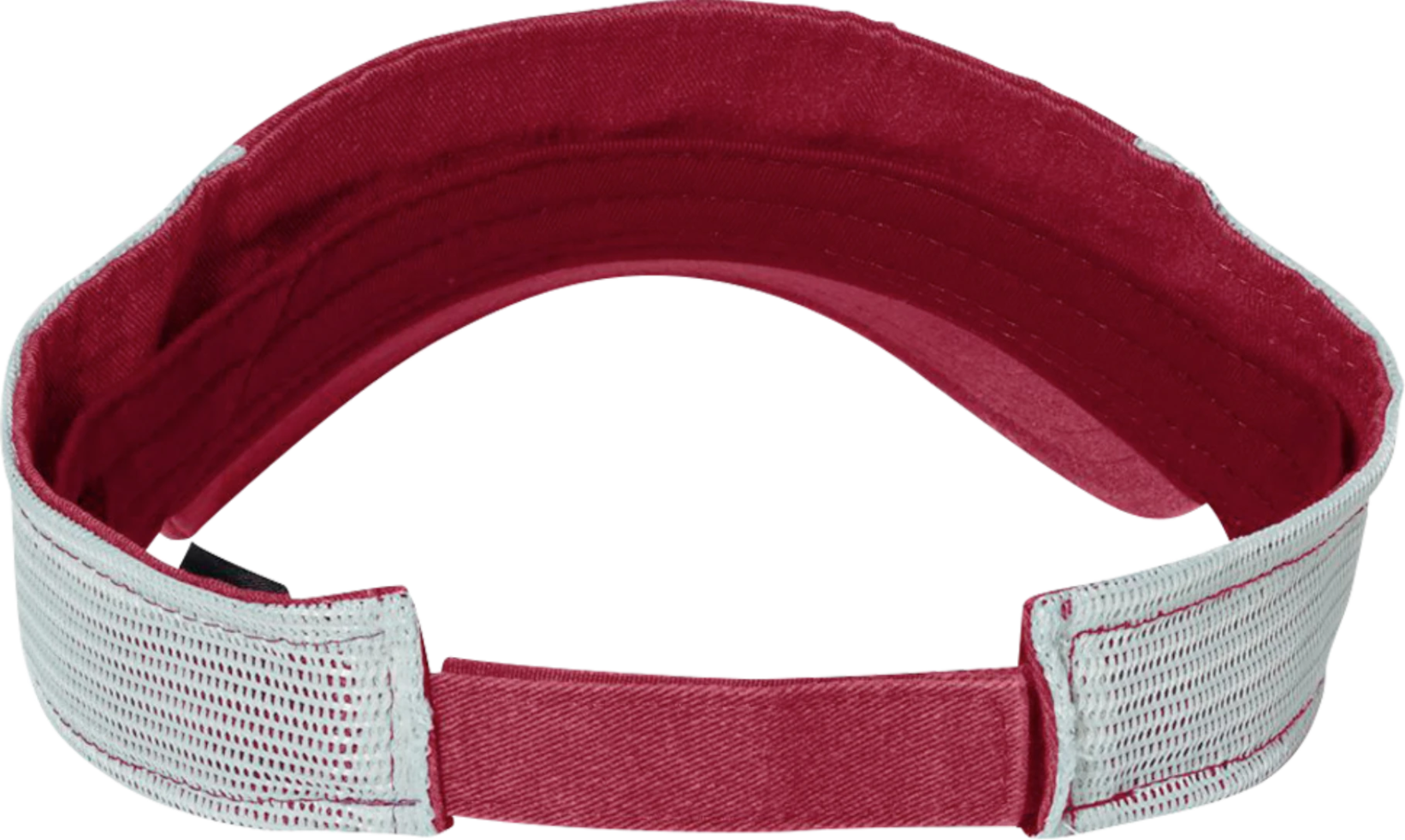 Image of a model wearing a SP540 Sportsman Pigment-Dyed Trucker Visor