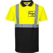 S479 Portwest Hi-Vis Two-Tone Polo Shirt