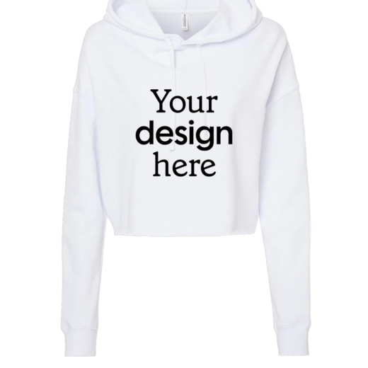 Sample image of AFX64CRP Independent Trading Co. Women’s Lightweight Cropped Hooded Sweatshirt