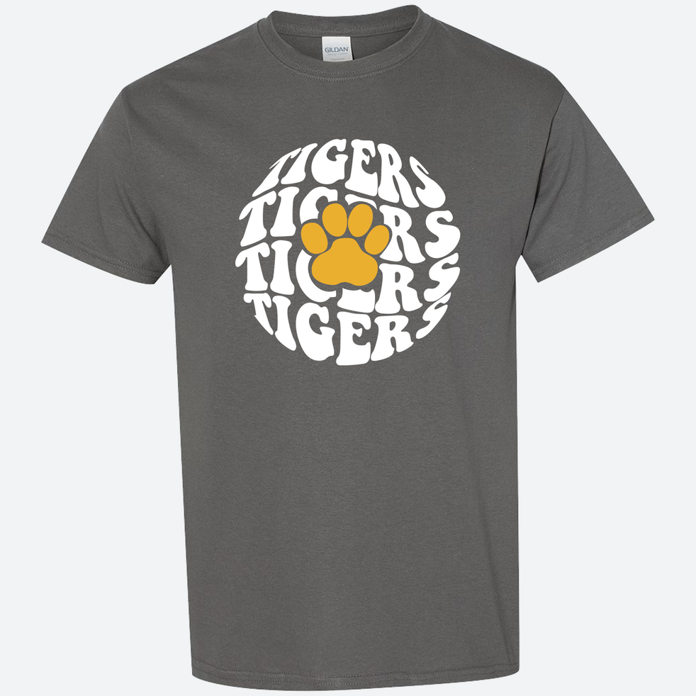 Image for Group Order Tigers Black & Charcoal T-Shirts