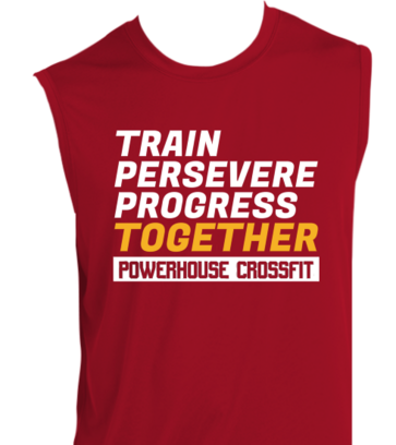 Train Persevere Progress Together design idea