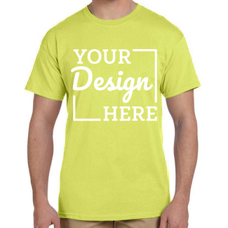 Short Sleeve T-Shirts:  3930 Fruit of the Loom Neon and Safety Colors