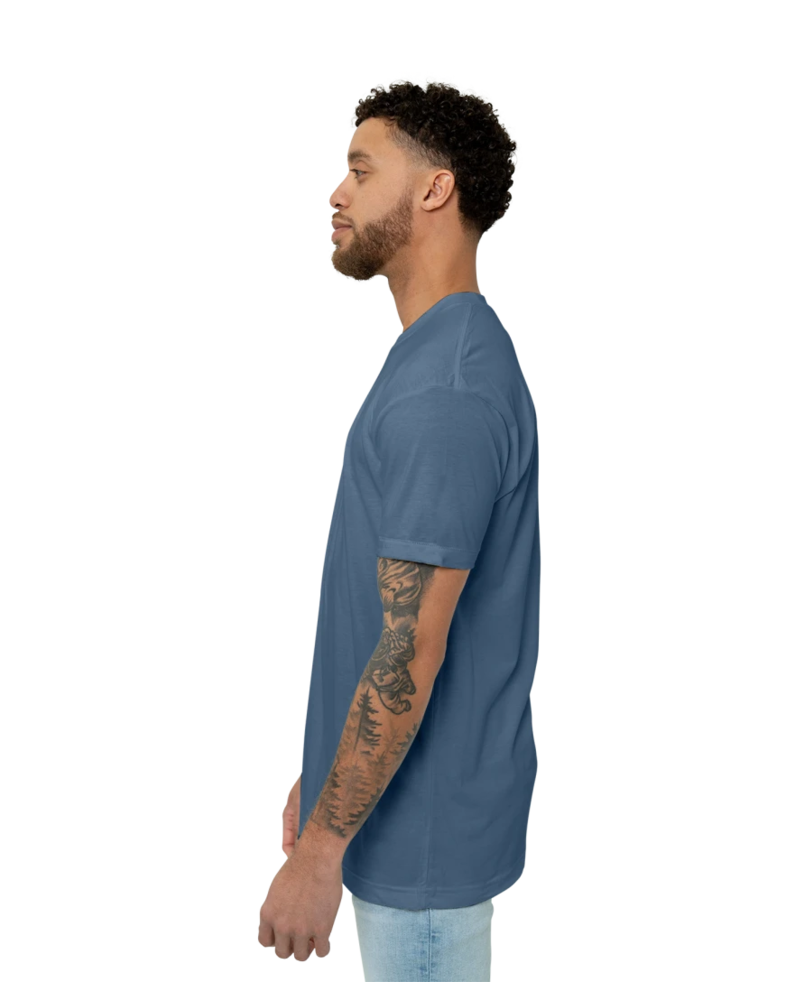 Image of a model wearing a TR401 American Apparel Tri-Blend Tee