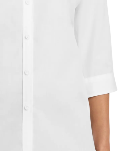 Closeup of a L665 Port Authority Ladies 3/4 Sleeve SuperPro Twill Shirt