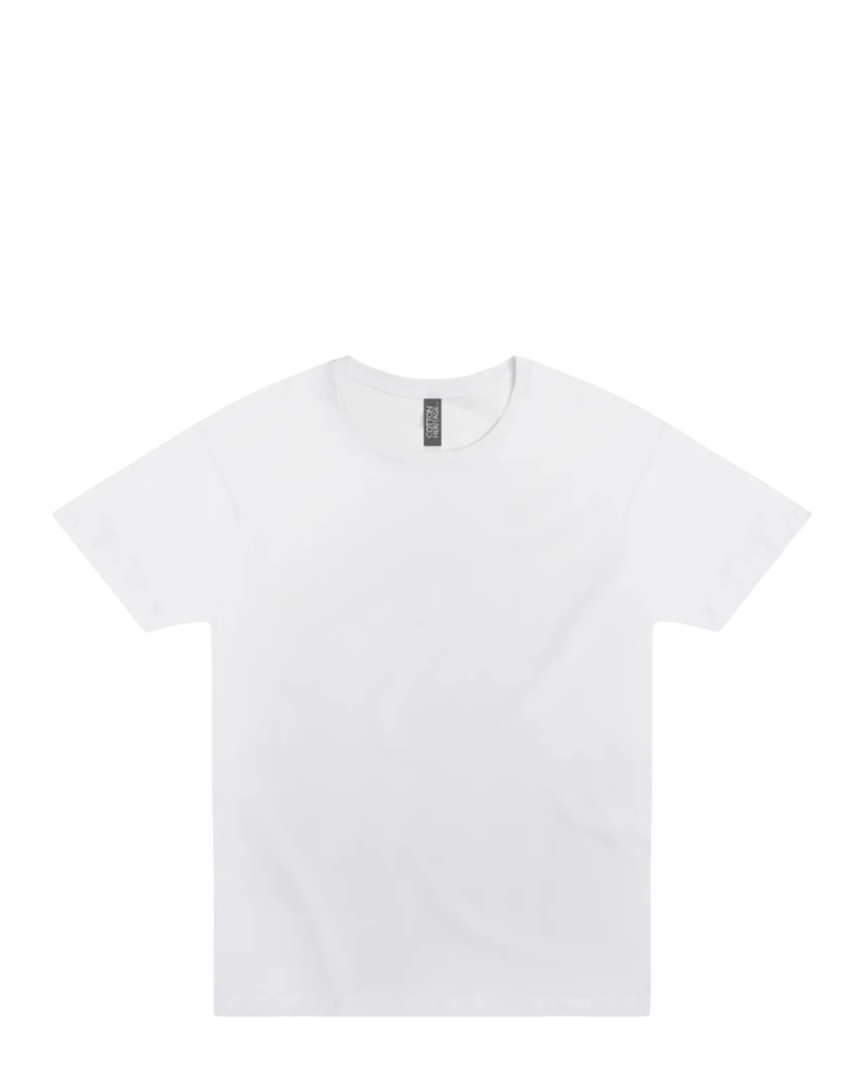 Image of a model wearing a MC1040 Cotton Heritage Unisex Short Sleeve T-Shirt