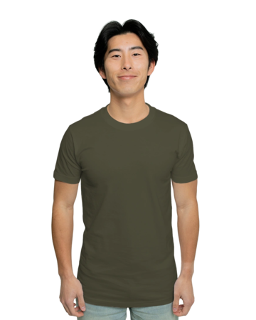 Model wearing a 5050 AS Colour Block Tubular Tee