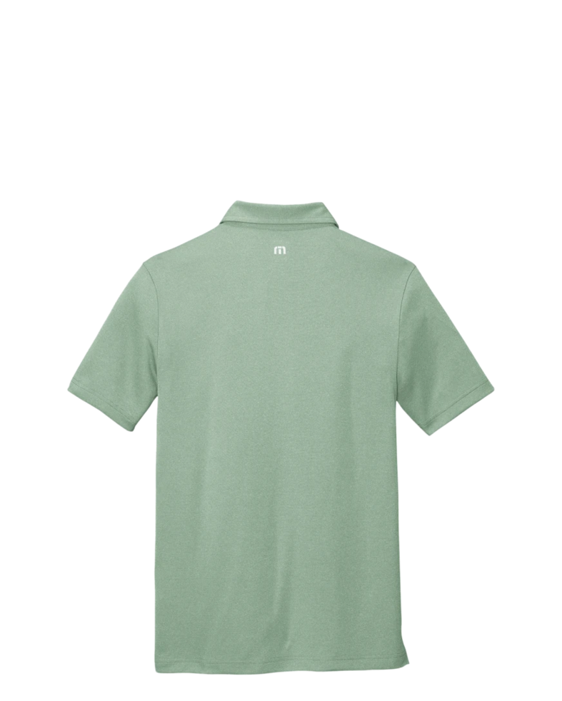 Image of a model wearing a TM1MU410 TravisMathew Coto Performance Polo