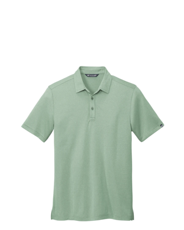 Model wearing a TM1MU410 TravisMathew Coto Performance Polo