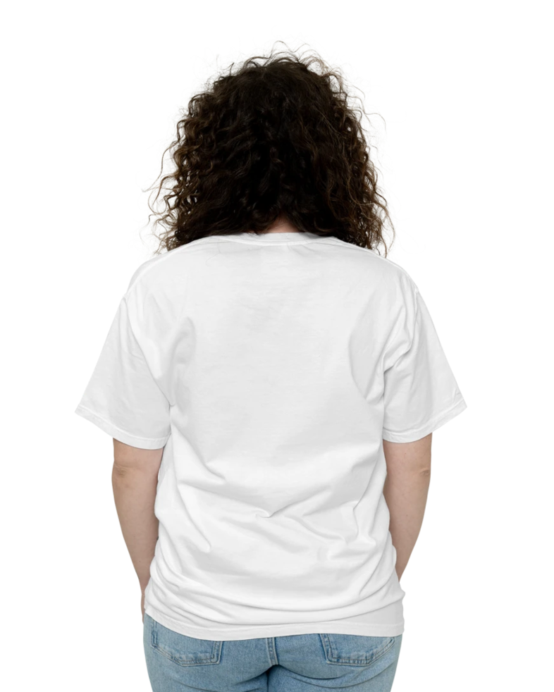 Image of a model wearing a GDH100 ComfortWash by Hanes Garment-Dyed T-Shirt