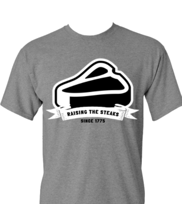 RAISING THE STEAKS design idea