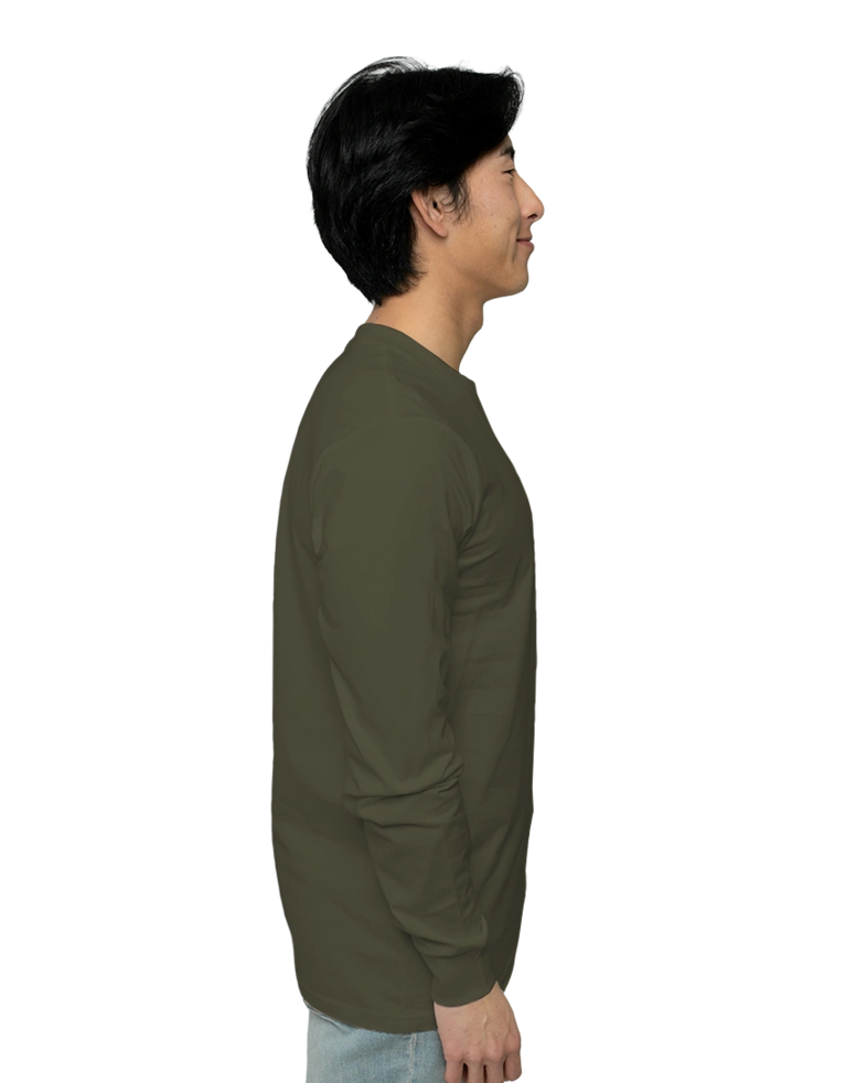 Image of a model wearing a 5071 AS Colour Classic L/S Tee