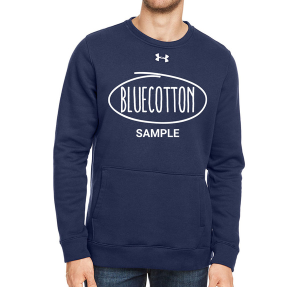 1302159 Under Armour Men's Hustle Fleece Crewneck Sweatshirt