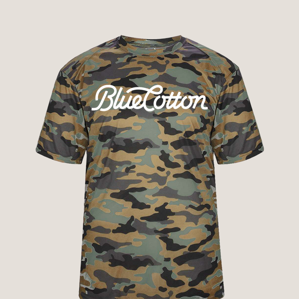 Image of BG4181 Badger Camo Short Sleeve T-Shirt 