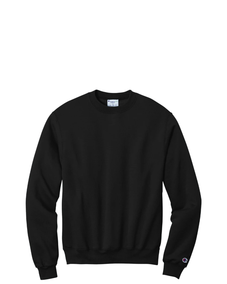 Image of a model wearing a S6000 Champion Eco Fleece Crewneck Sweatshirt