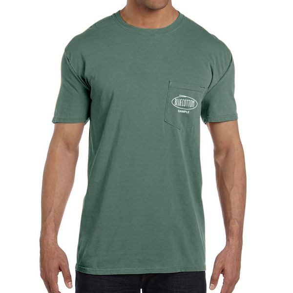 CC6030 Comfort Colors Short Sleeve Pocket Tee - Pigment Dyed