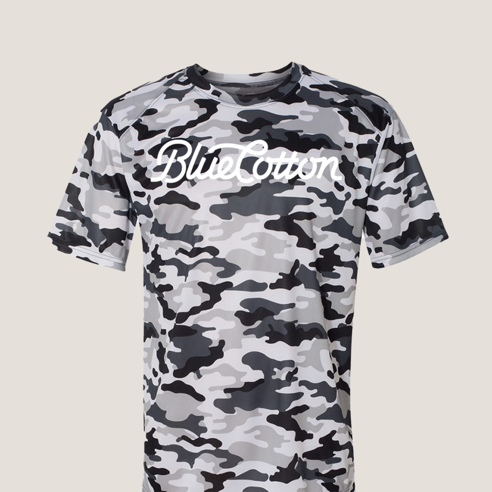 Image of BG4181 Badger Camo Short Sleeve T-Shirt 