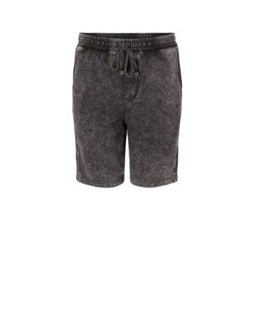 Model wearing a PRM50STMW Independent Trading Co. Mineral Wash Fleece Shorts