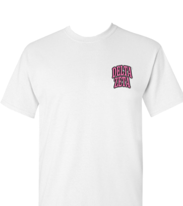 Delta Zeta Rainbow design idea