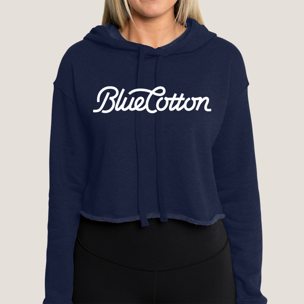 Image of 7502 Bella + Canvas Women's Cropped Fleece Hoodie