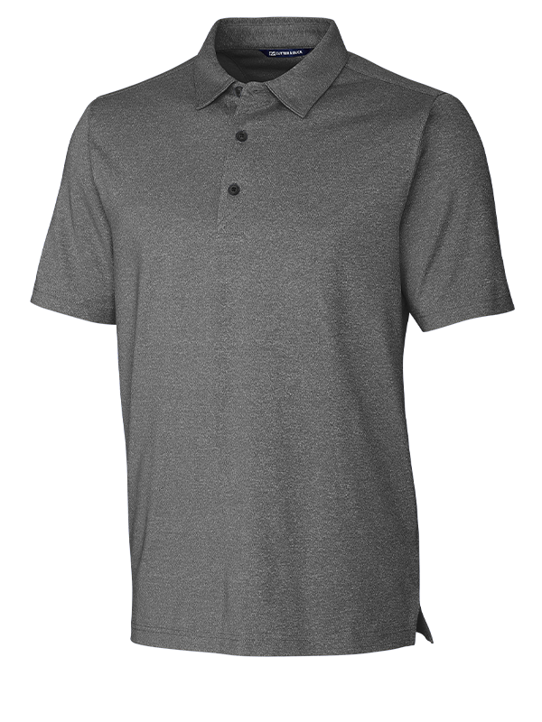 MCK01050 Cutter & Buck Forge Heathered Stretch Mens Polo