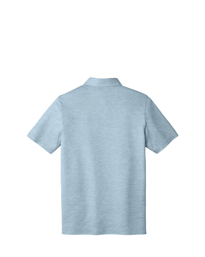 Image of a model wearing a TM1MU412 TravisMathew Oceanside Heather Polo