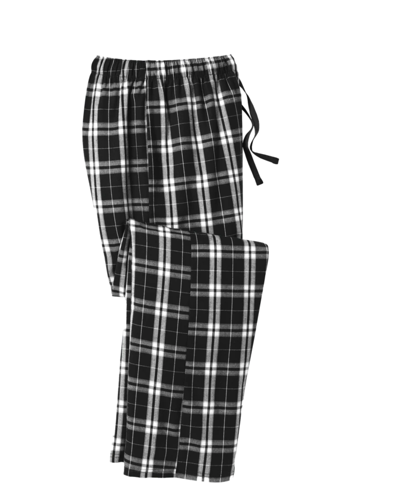 Image of a model wearing a DT1800 District Young Mens Flannel Plaid Pant