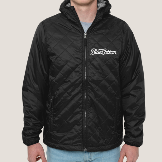 Sample image of 9245 Charles River Men's Lithium Quilted Hooded Jacket