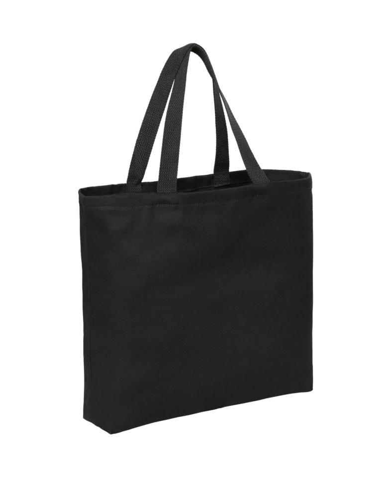 Image of a model wearing a B050 Port Authority Ideal Twill Convention Tote