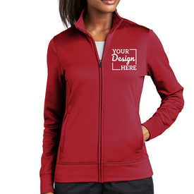 LST241 Sport-Tek Ladies Sport-Wick Fleece Full-Zip Jacket