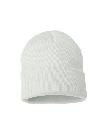 Model wearing a SP12 Sportsman Solid Knit Beanie