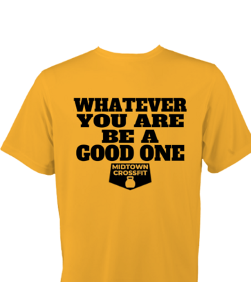 Be A Good One design idea