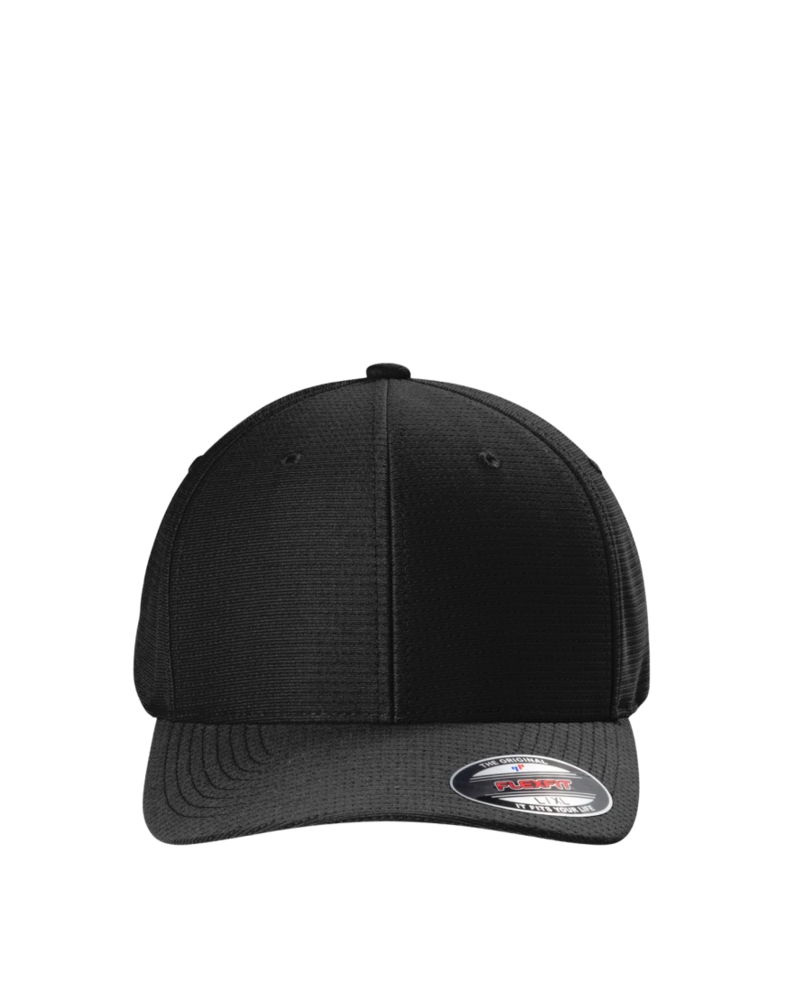 Image of a model wearing a TM1MU426 TravisMathew Rad Flexback Cap