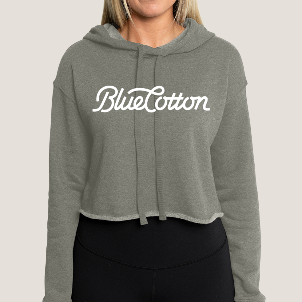 Image of 7502 Bella + Canvas Women's Cropped Fleece Hoodie