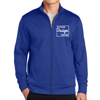 Fleece Jackets:  ST241 Sport-Tek Sport-Wick Fleece Full-Zip Jacket