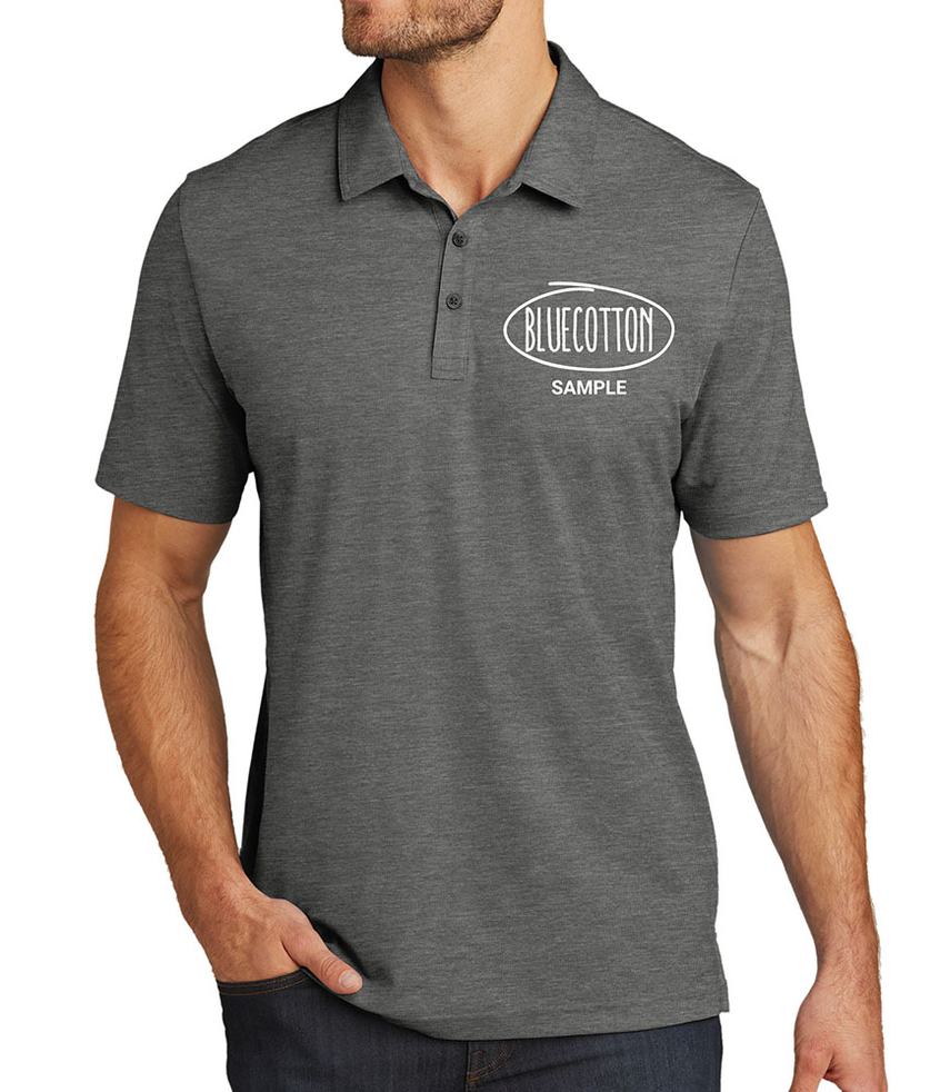 Image of TM1MU412 TravisMathew Oceanside Heather Polo