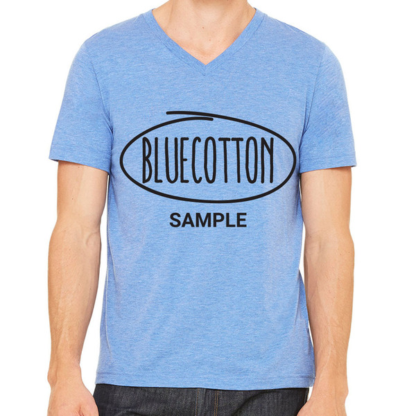 3415C Bella + Canvas Unisex Tri-Blend Short-Sleeve V-Neck T-Shirt