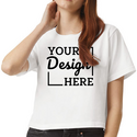 102 American Apparel Women's Fine Jersey Boxy Tee