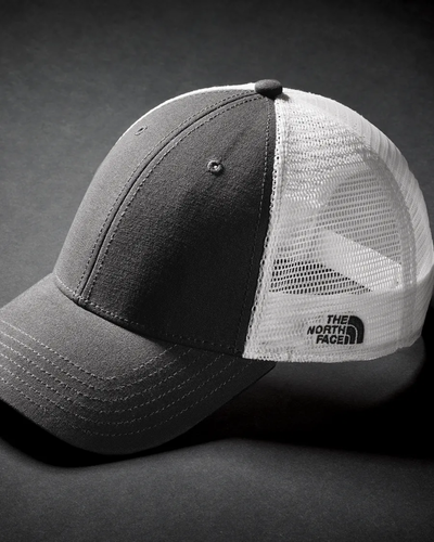 Closeup of a NF0A4VUA The North Face Ultimate Trucker Cap
