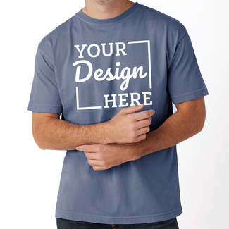 Custom Featured Brands:  OU1690 Cotton Heritage Garment Dye Short Sleeve